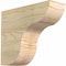 Ekena Millwork Carmel Rough Sawn Rafter Tail, Douglas Fir, 4"W x 10"H x 12"L RFT04X10X12CAR00RDF - alternate 1